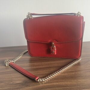 Kate spade red shoulder bag